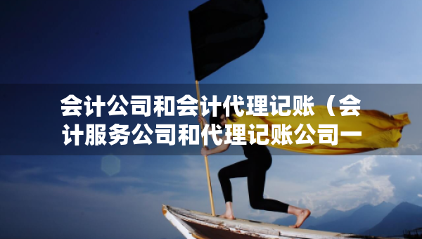 會計公司和會計代理記賬（會計服務(wù)公司和代理記賬公司一樣嗎）