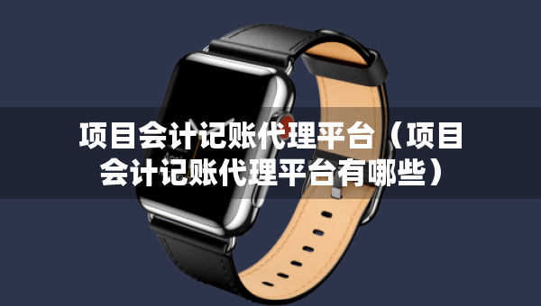 項(xiàng)目會(huì)計(jì)記賬代理平臺(tái)（項(xiàng)目會(huì)計(jì)記賬代理平臺(tái)有哪些）