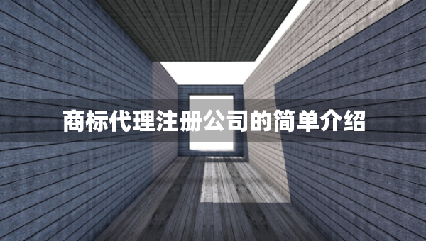 商標(biāo)代理注冊公司的簡單介紹