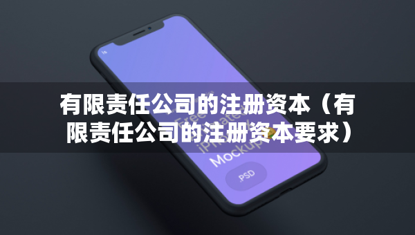 有限責任公司的注冊資本（有限責任公司的注冊資本要求）