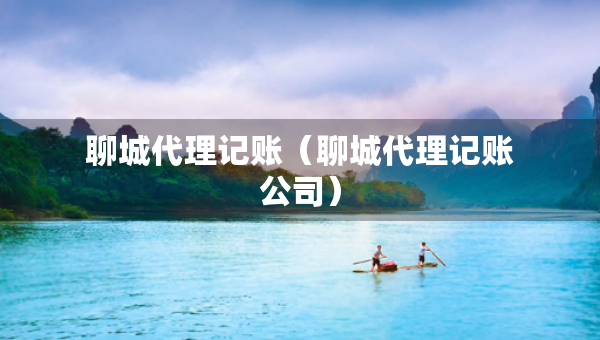 聊城代理記賬（聊城代理記賬公司）