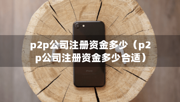 p2p公司注冊(cè)資金多少（p2p公司注冊(cè)資金多少合適）
