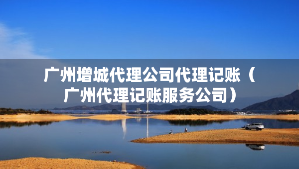 廣州增城代理公司代理記賬（廣州代理記賬服務(wù)公司）