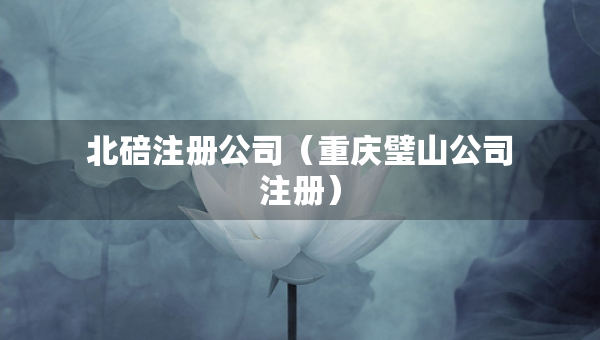 北碚注冊公司（重慶璧山公司注冊）