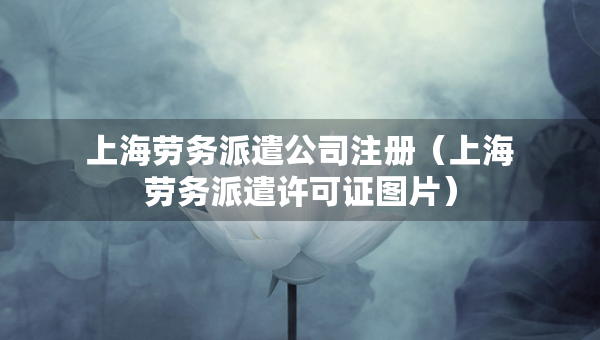 上海勞務(wù)派遣公司注冊（上海勞務(wù)派遣許可證圖片）