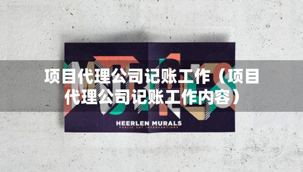 項目代理公司記賬工作（項目代理公司記賬工作內容）
