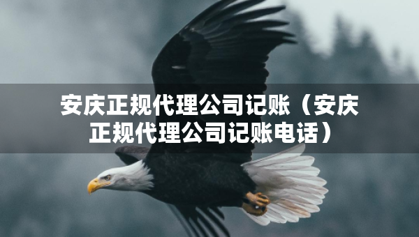 安慶正規(guī)代理公司記賬（安慶正規(guī)代理公司記賬電話）