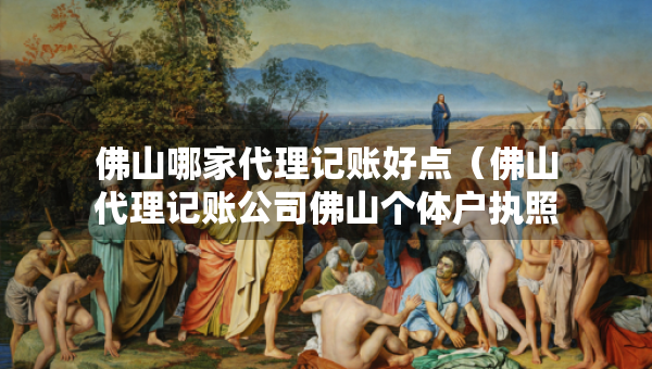 佛山哪家代理記賬好點（佛山代理記賬公司佛山個體戶執(zhí)照代辦）