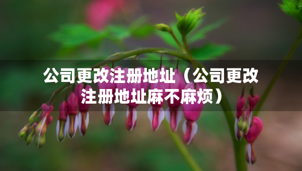 公司更改注冊(cè)地址（公司更改注冊(cè)地址麻不麻煩）