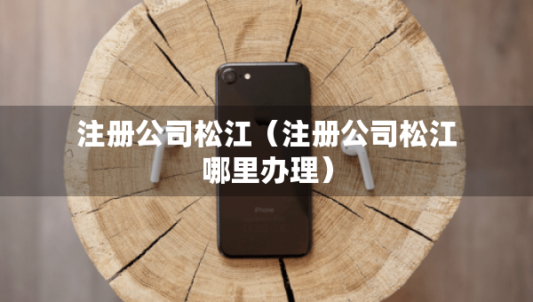 注冊公司松江（注冊公司松江哪里辦理）