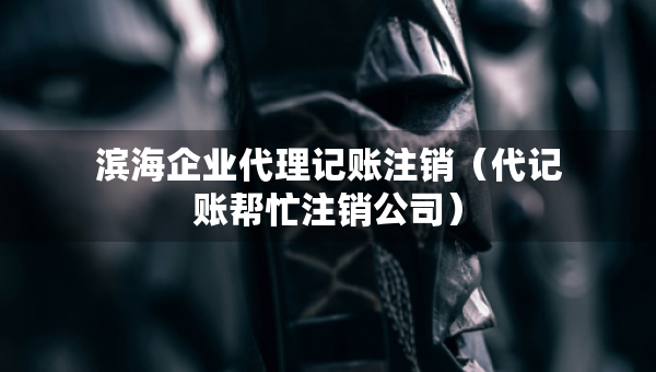 濱海企業(yè)代理記賬注銷（代記賬幫忙注銷公司）