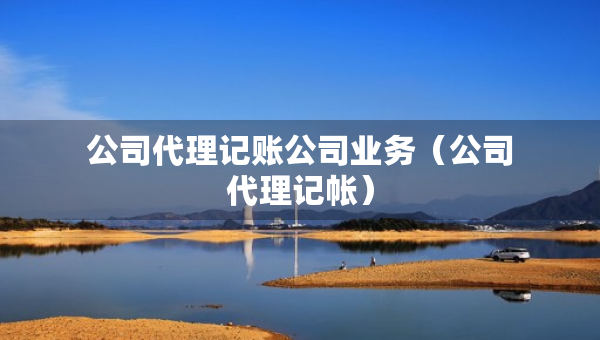公司代理記賬公司業(yè)務（公司代理記帳）