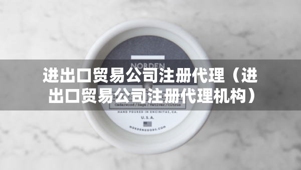進(jìn)出口貿(mào)易公司注冊(cè)代理（進(jìn)出口貿(mào)易公司注冊(cè)代理機(jī)構(gòu)）