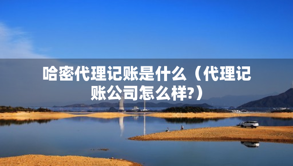 哈密代理記賬是什么（代理記賬公司怎么樣?）
