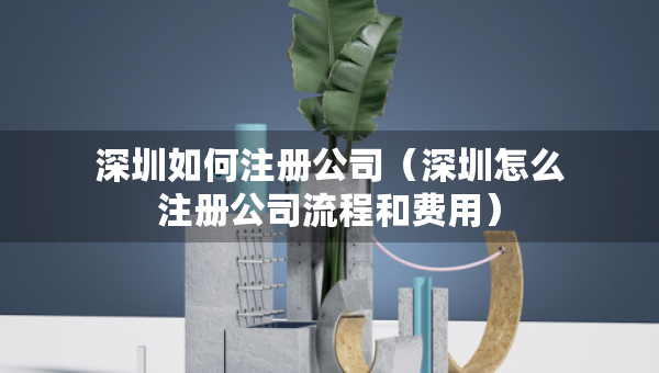 深圳如何注冊(cè)公司（深圳怎么注冊(cè)公司流程和費(fèi)用）
