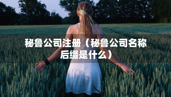 秘魯公司注冊(cè)（秘魯公司名稱(chēng)后綴是什么）