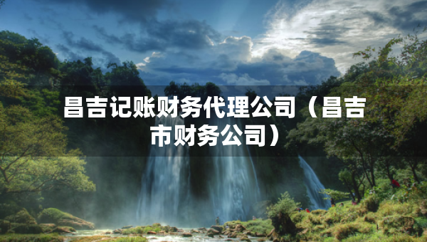 昌吉記賬財務(wù)代理公司（昌吉市財務(wù)公司）