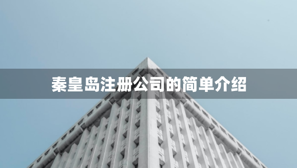 秦皇島注冊公司的簡單介紹