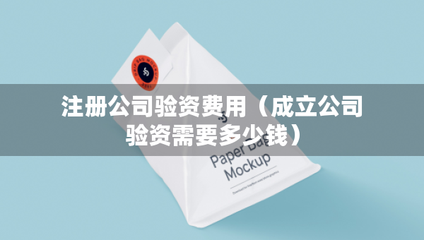 注冊(cè)公司驗(yàn)資費(fèi)用（成立公司驗(yàn)資需要多少錢）