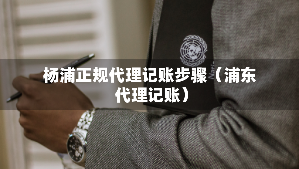 楊浦正規(guī)代理記賬步驟（浦東 代理記賬）