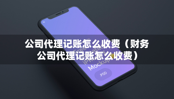 公司代理記賬怎么收費(fèi)（財務(wù)公司代理記賬怎么收費(fèi)）