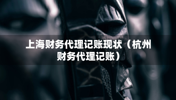 上海財務(wù)代理記賬現(xiàn)狀（杭州財務(wù)代理記賬）