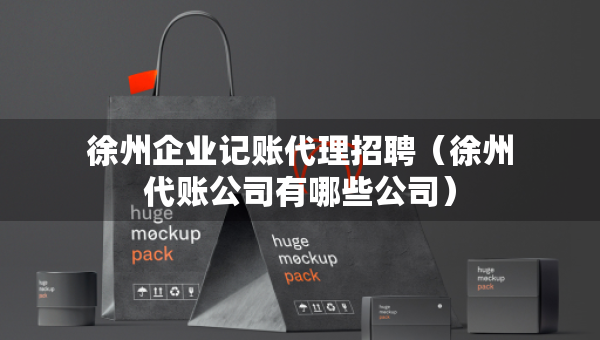 徐州企業(yè)記賬代理招聘（徐州代賬公司有哪些公司）