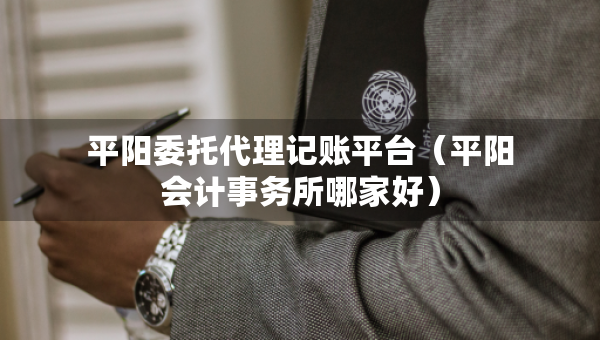 平陽委托代理記賬平臺（平陽會計事務所哪家好）
