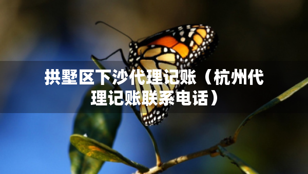 拱墅區(qū)下沙代理記賬（杭州代理記賬聯(lián)系電話）