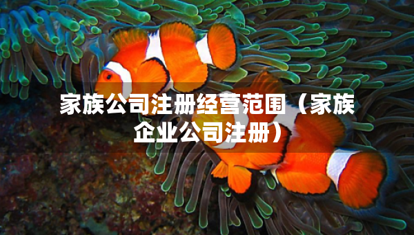 家族公司注冊(cè)經(jīng)營范圍（家族企業(yè)公司注冊(cè)）