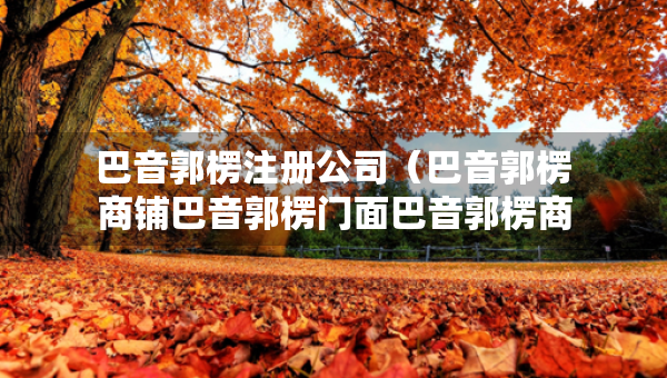 巴音郭楞注冊公司（巴音郭楞商鋪巴音郭楞門面巴音郭楞商鋪網(wǎng)）