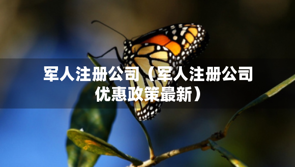 軍人注冊(cè)公司（軍人注冊(cè)公司優(yōu)惠政策最新）