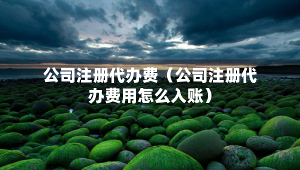 公司注冊代辦費（公司注冊代辦費用怎么入賬）