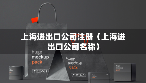上海進出口公司注冊（上海進出口公司名稱）