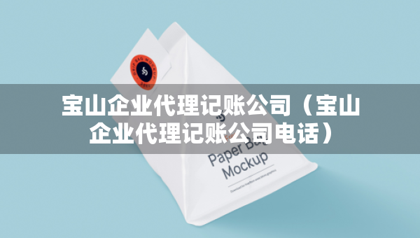 寶山企業(yè)代理記賬公司（寶山企業(yè)代理記賬公司電話）
