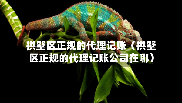 拱墅區(qū)正規(guī)的代理記賬（拱墅區(qū)正規(guī)的代理記賬公司在哪）