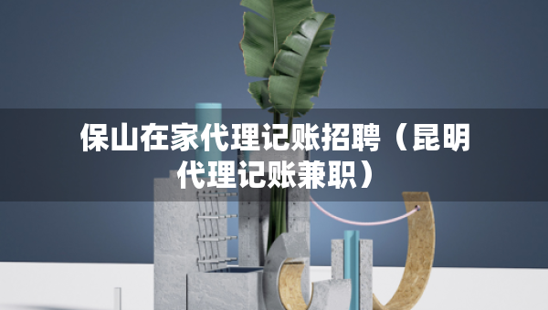 保山在家代理記賬招聘（昆明代理記賬兼職）