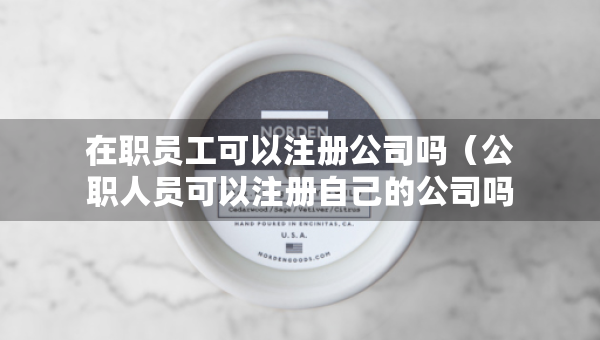 在職員工可以注冊(cè)公司嗎（公職人員可以注冊(cè)自己的公司嗎）