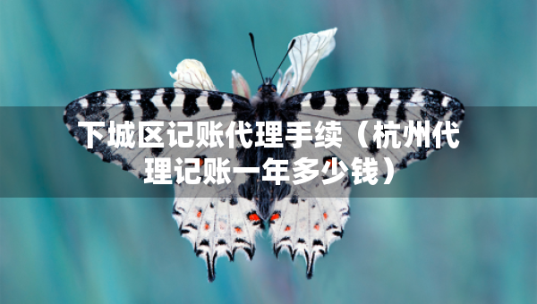 下城區(qū)記賬代理手續(xù)（杭州代理記賬一年多少錢）