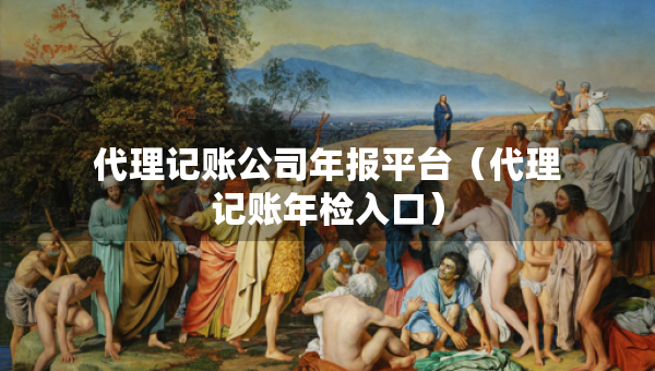 代理記賬公司年報(bào)平臺（代理記賬年檢入口）