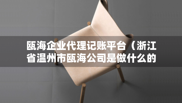 甌海企業(yè)代理記賬平臺(tái)（浙江省溫州市甌海公司是做什么的）