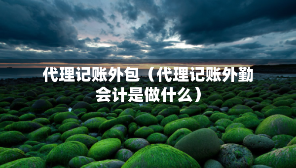代理記賬外包（代理記賬外勤會計(jì)是做什么）