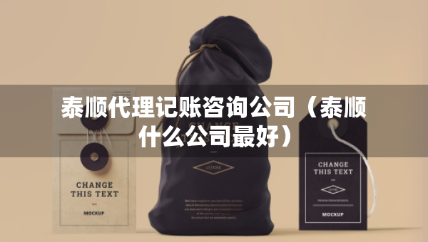 泰順代理記賬咨詢(xún)公司（泰順什么公司最好）