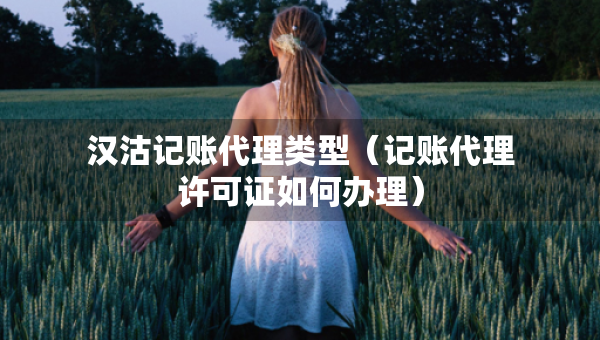 漢沽記賬代理類型（記賬代理許可證如何辦理）