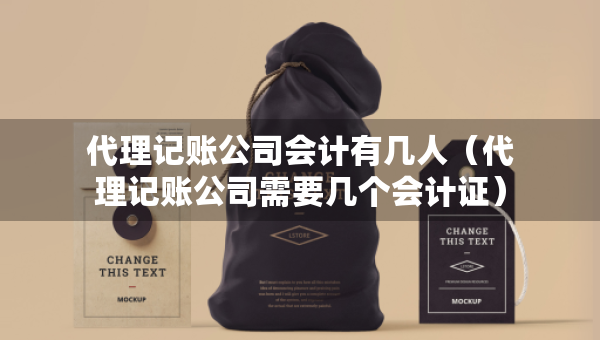 代理記賬公司會計有幾人（代理記賬公司需要幾個會計證）