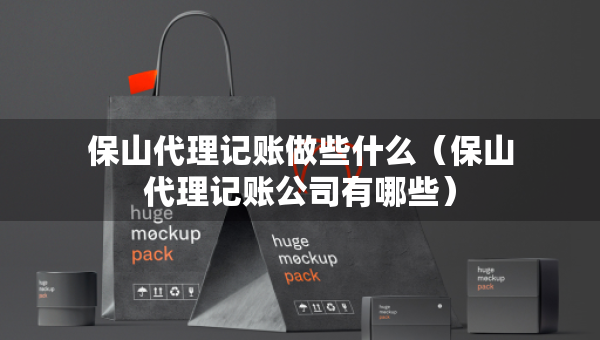 保山代理記賬做些什么（保山代理記賬公司有哪些）