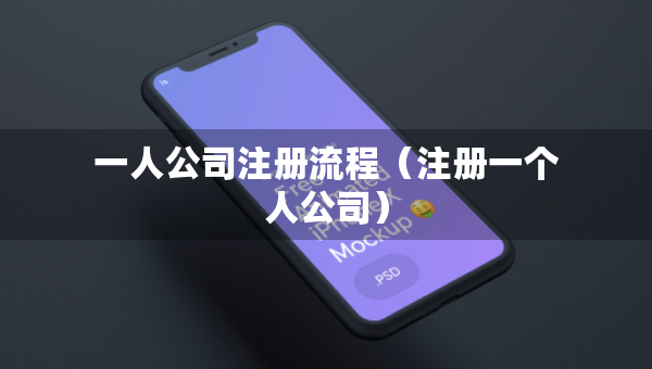 一人公司注冊(cè)流程（注冊(cè)一個(gè)人公司）