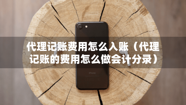 代理記賬費(fèi)用怎么入賬（代理記賬的費(fèi)用怎么做會(huì)計(jì)分錄）