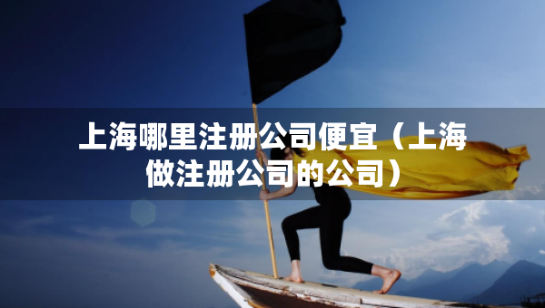 上海哪里注冊公司便宜（上海做注冊公司的公司）
