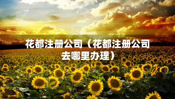 花都注冊(cè)公司（花都注冊(cè)公司去哪里辦理）